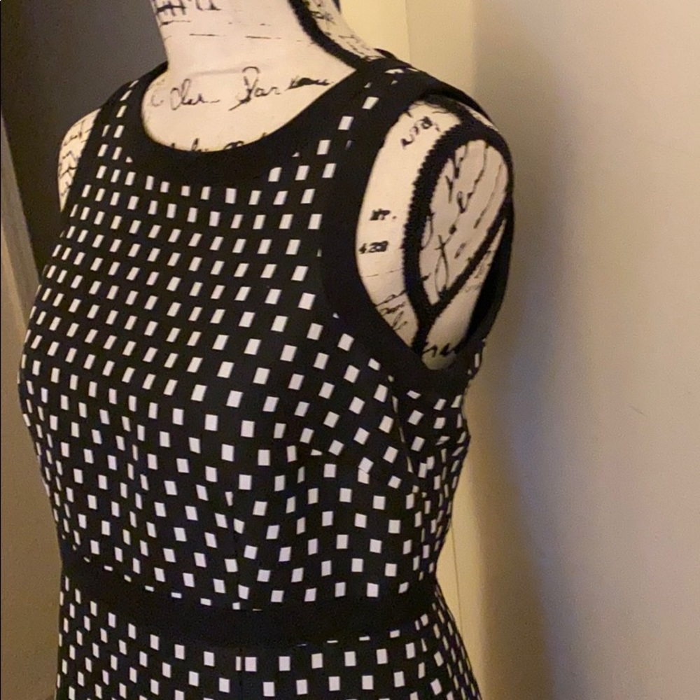 Anne Taylor black and white dress - Picture 3 of 4